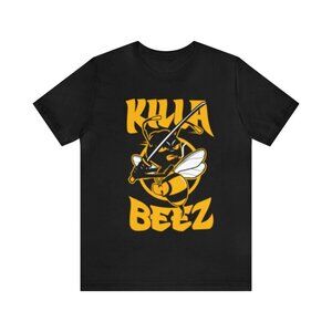Wu-Tang Killa Beez Graphic T-Shirt Hip-Hop Clan Logo Streetwear Tee 17